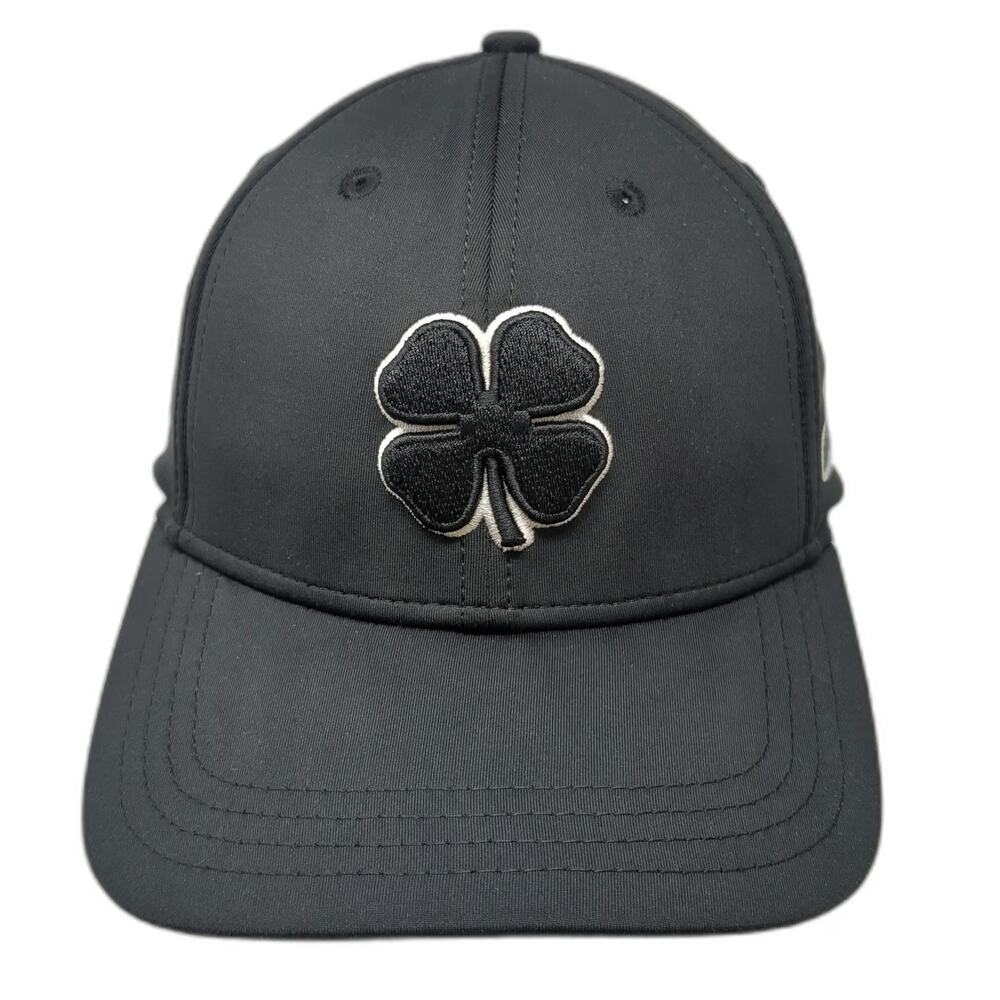 Black Clover Baseball Cap Black One Size Live Lucky Daltile Strapback Hat